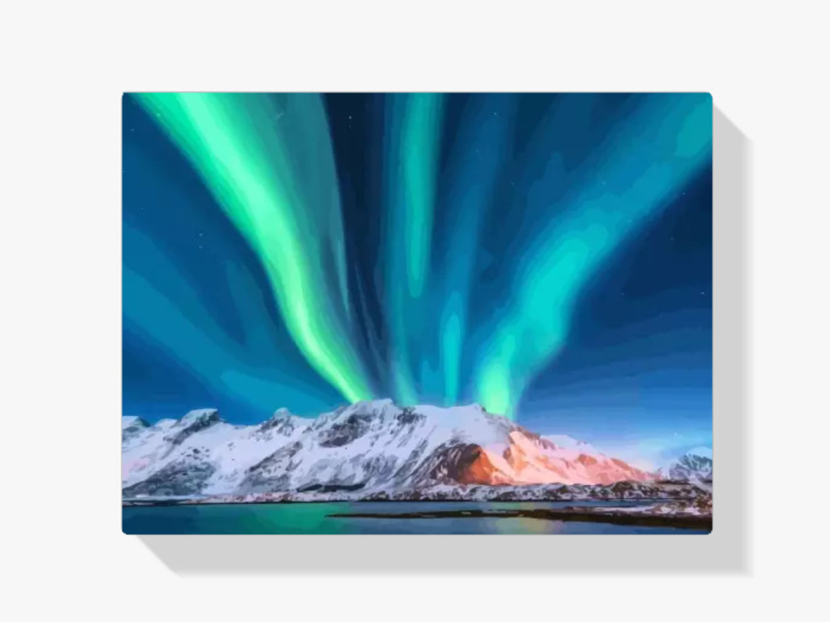 Dipingere con i numeri – Aurore boreali Norvegia