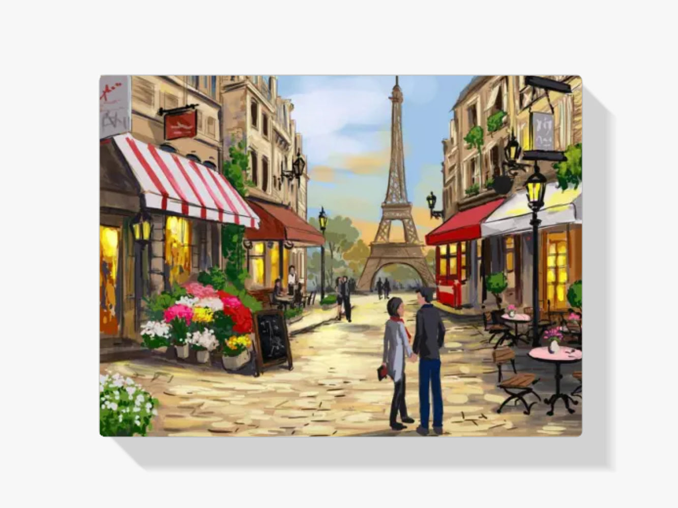 Dipingere con i numeri – Strada di Parigi