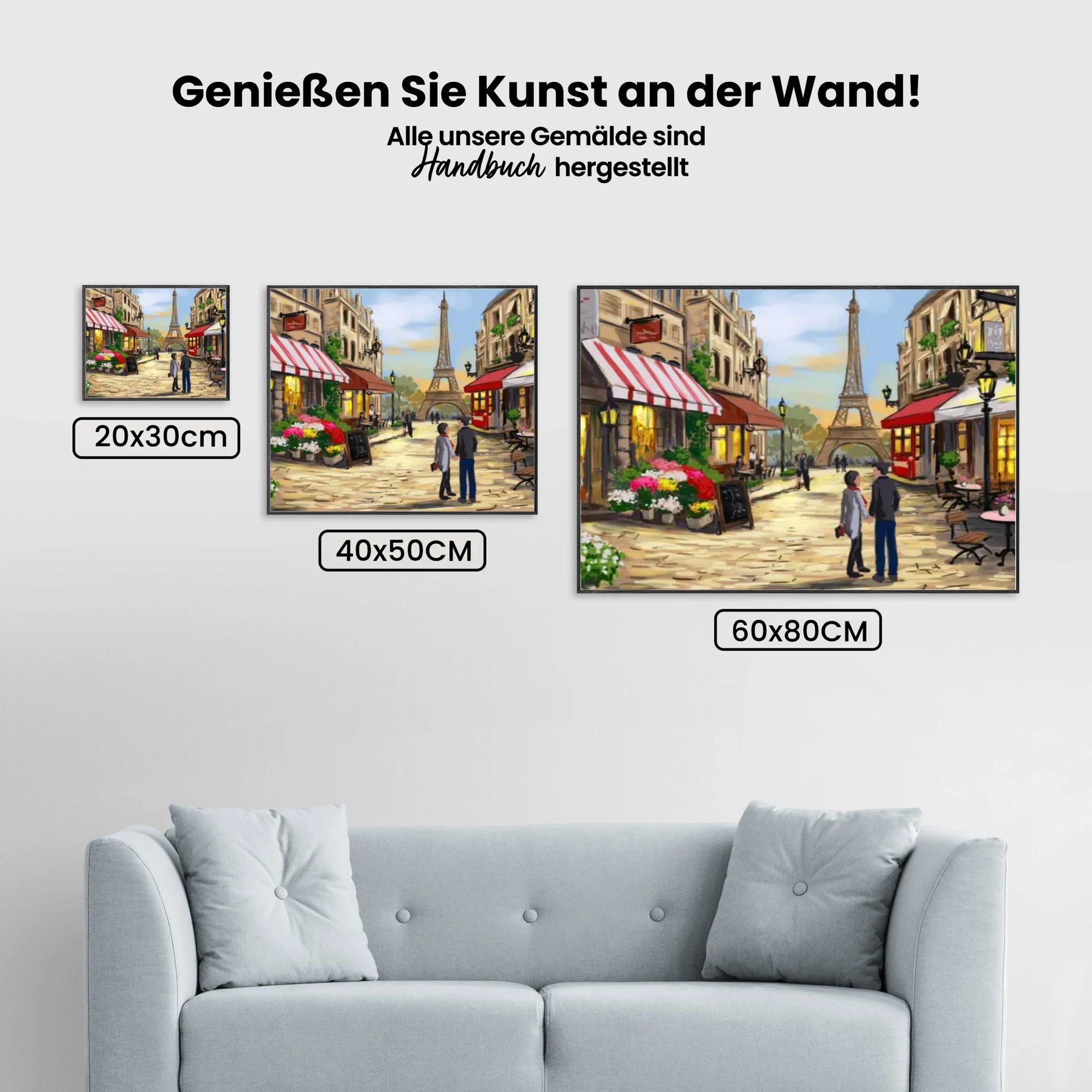 dipingere con i numeri – Pariser Straße