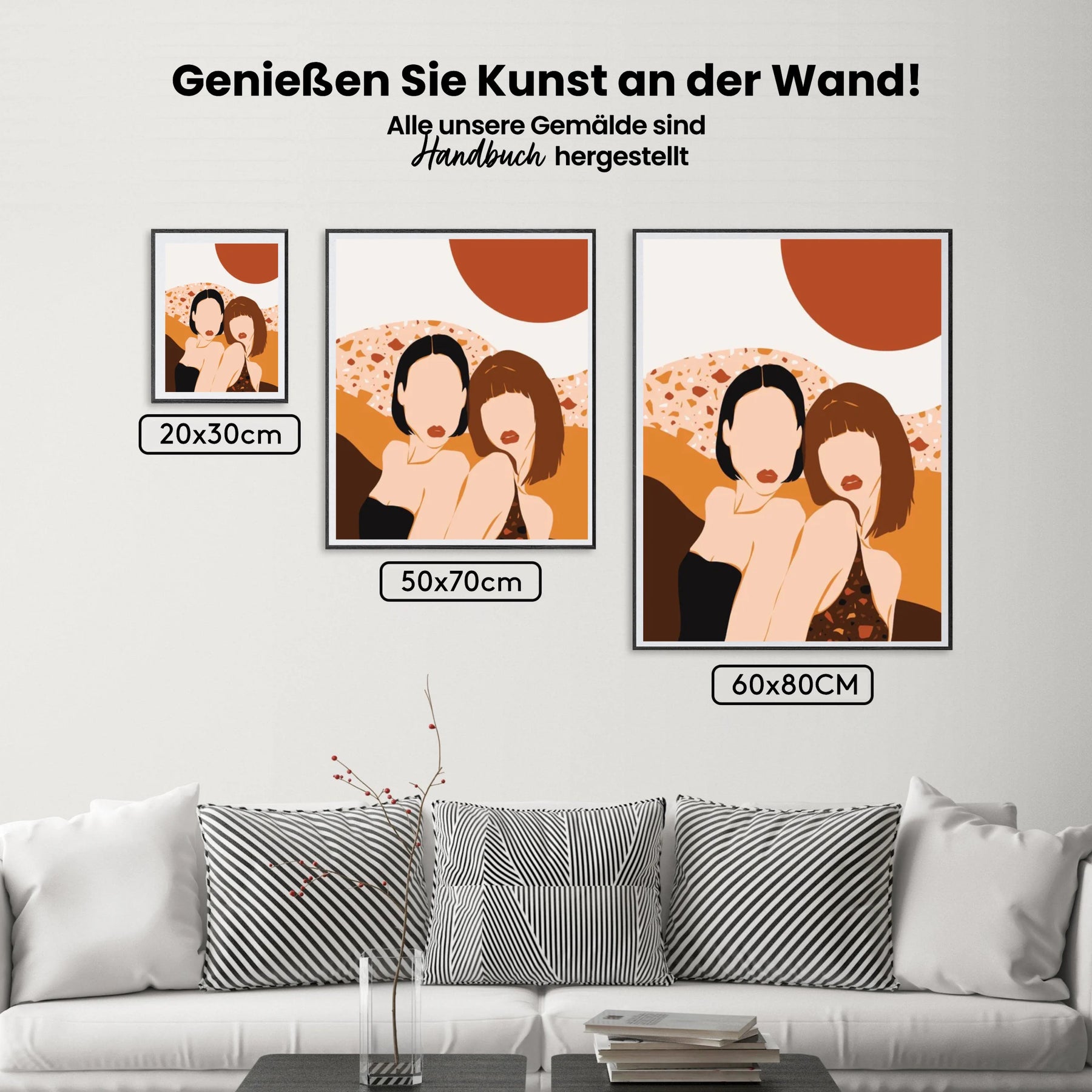 Dipingere con i numeri – Illustrazioni di persone 12