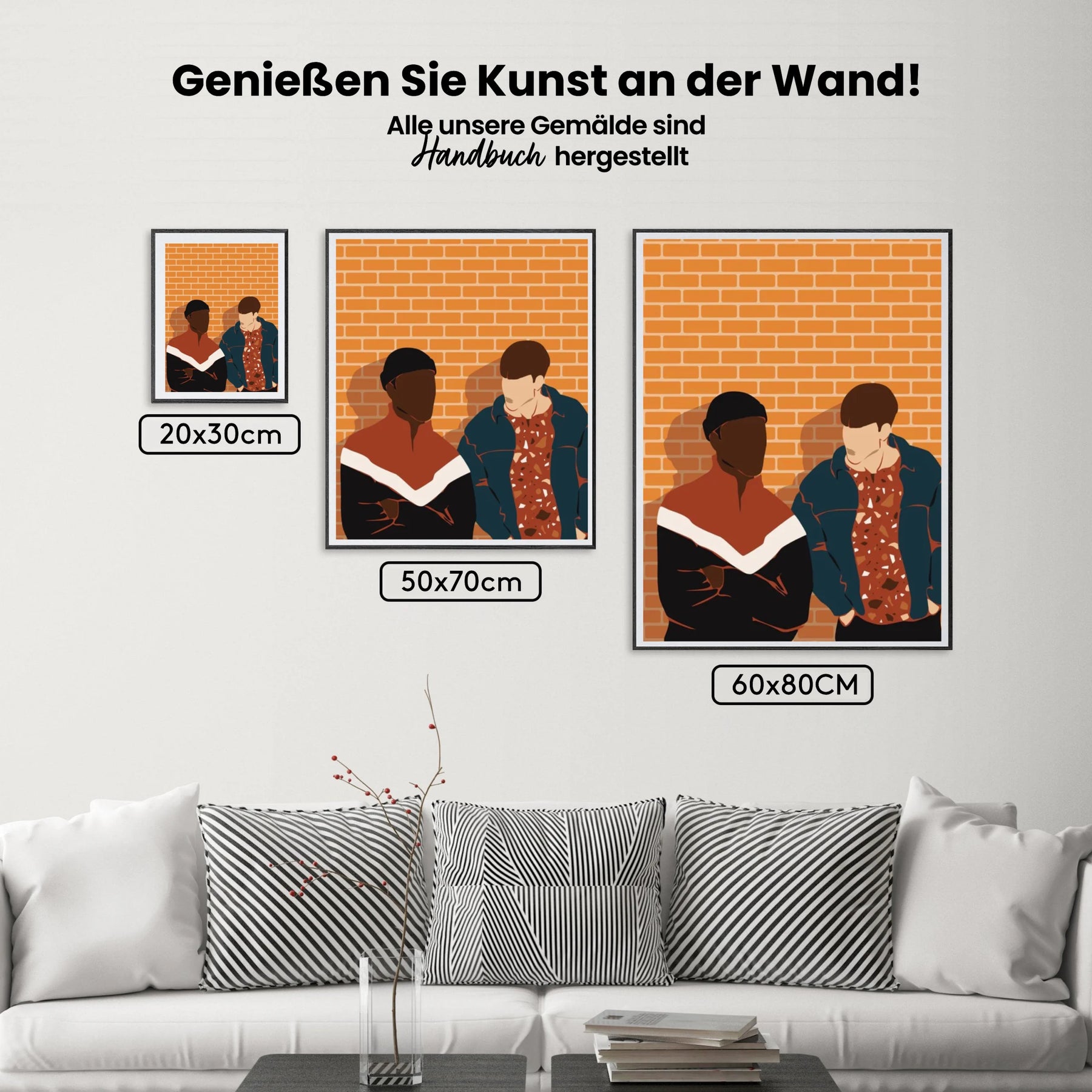 Dipingere con i numeri - Illustrazioni di persone 15