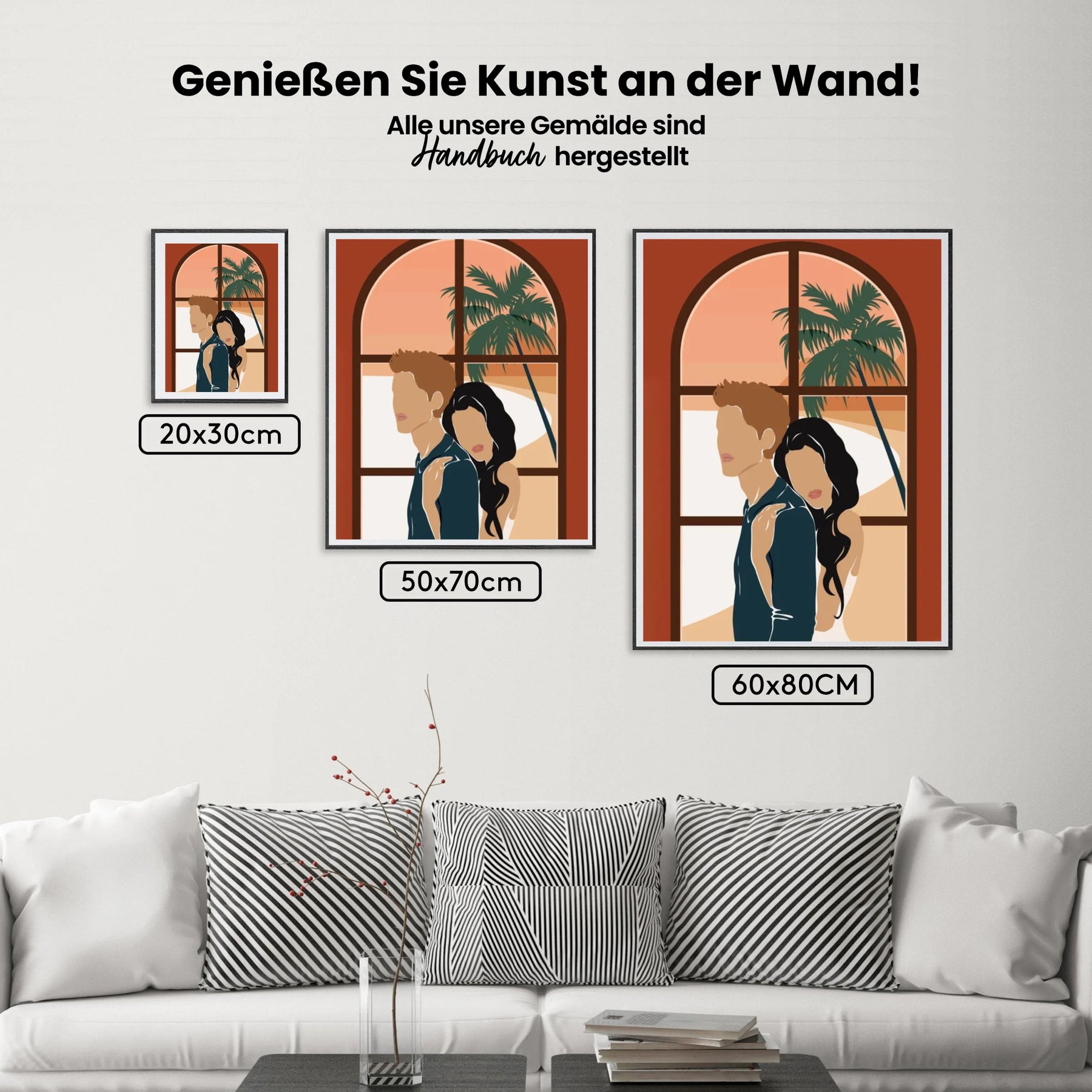 Dipingere con i numeri - Illustrazioni di persone 19