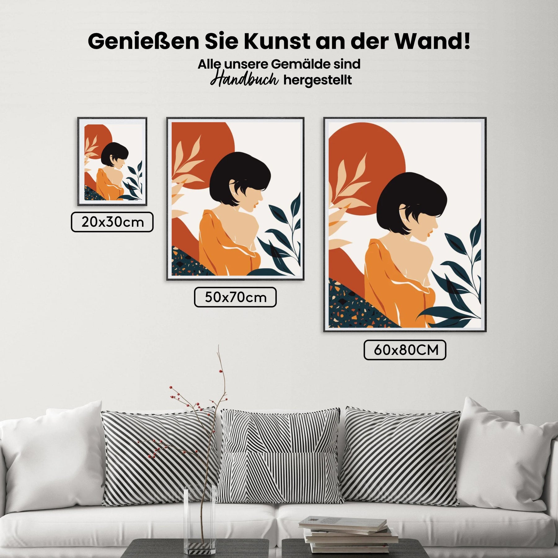 dipingere con i numeri - Illustrazioni di persone 2