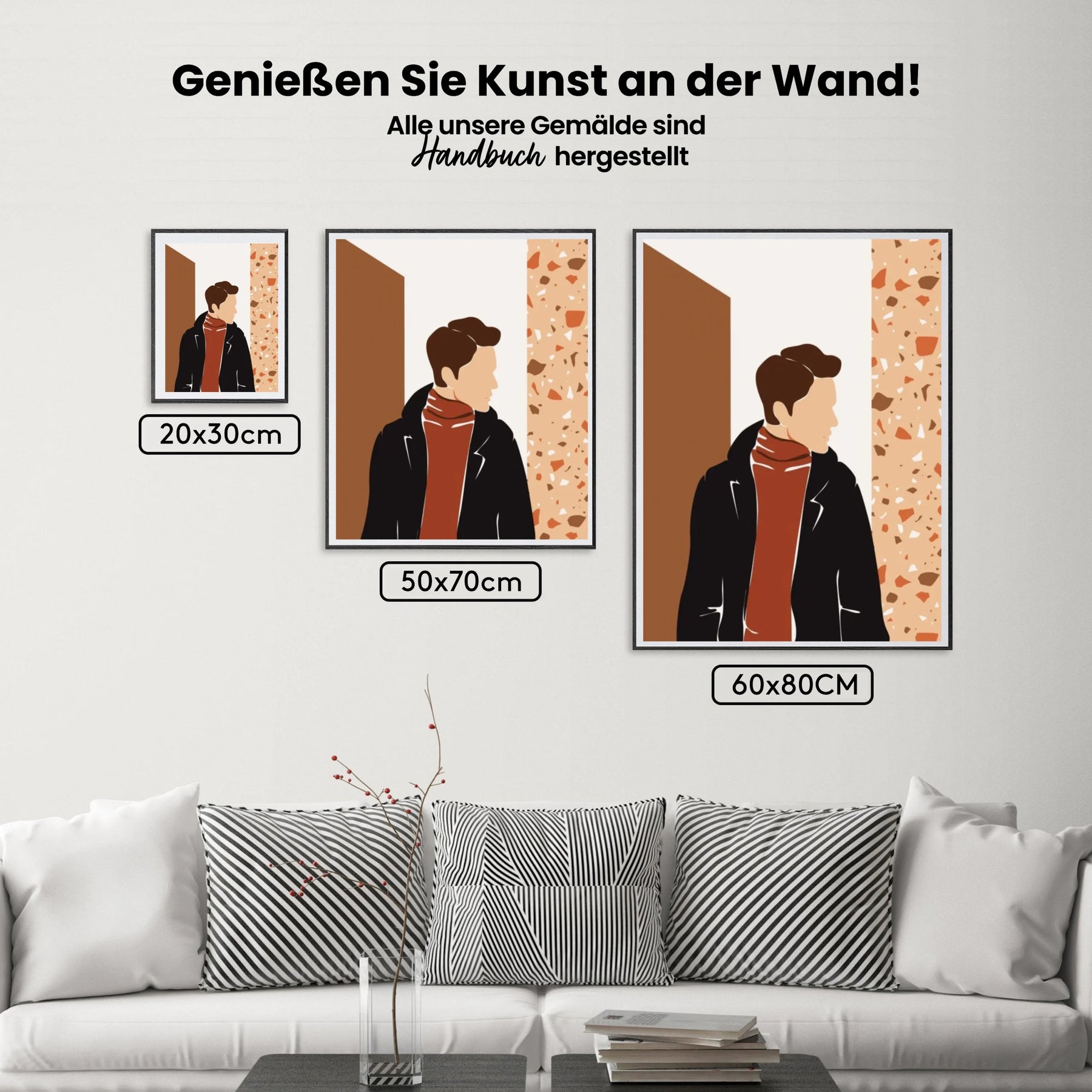 dipingere con i numeri - illustrazioni di persone 5