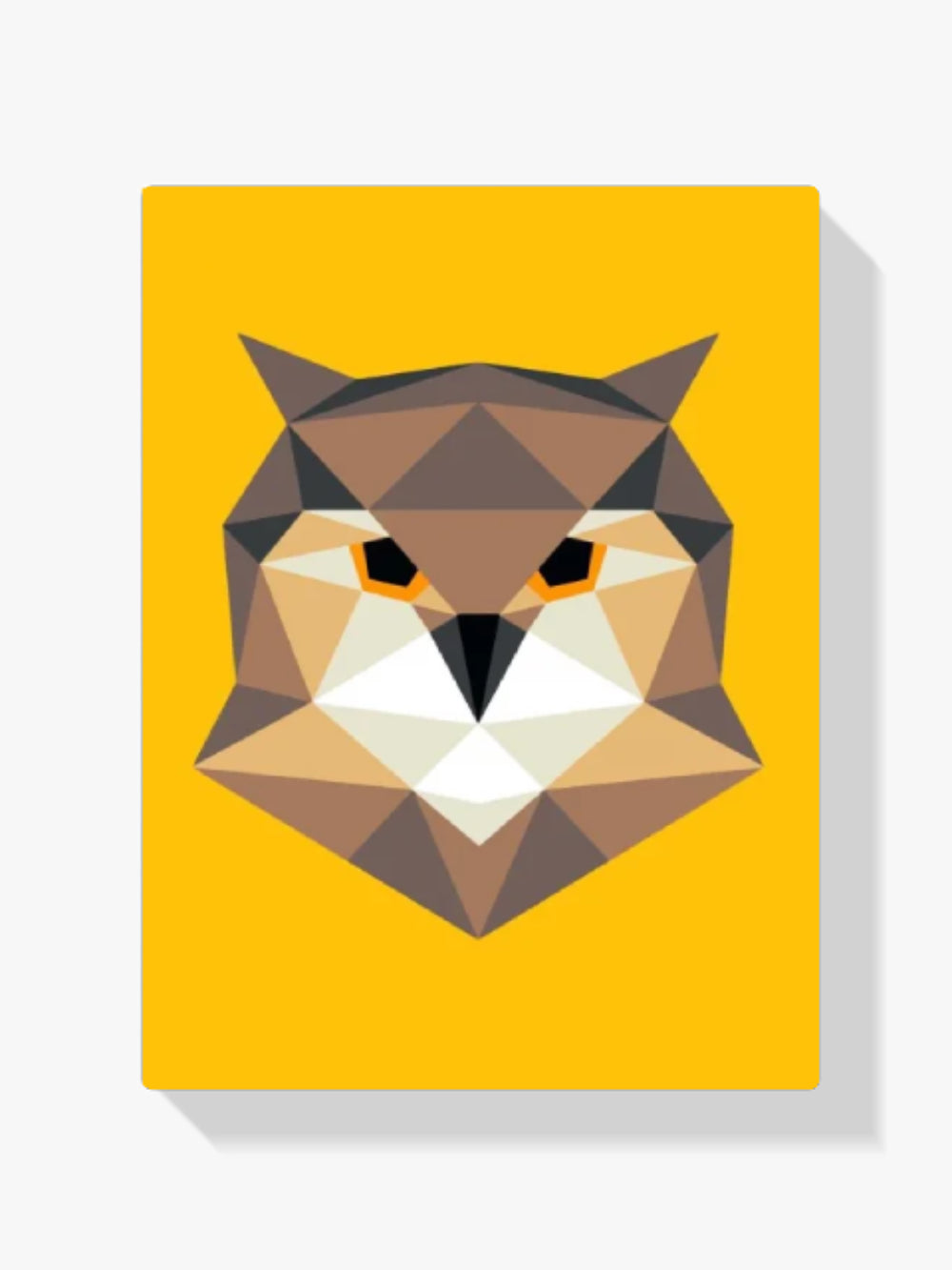 dipingere con i numeri – Polygon Eule