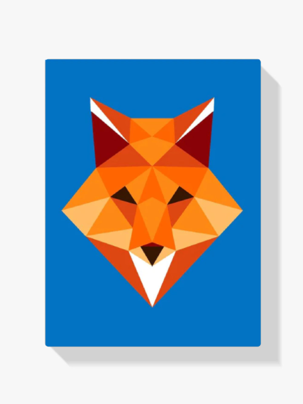 dipingere con i numeri - Polygon volpe