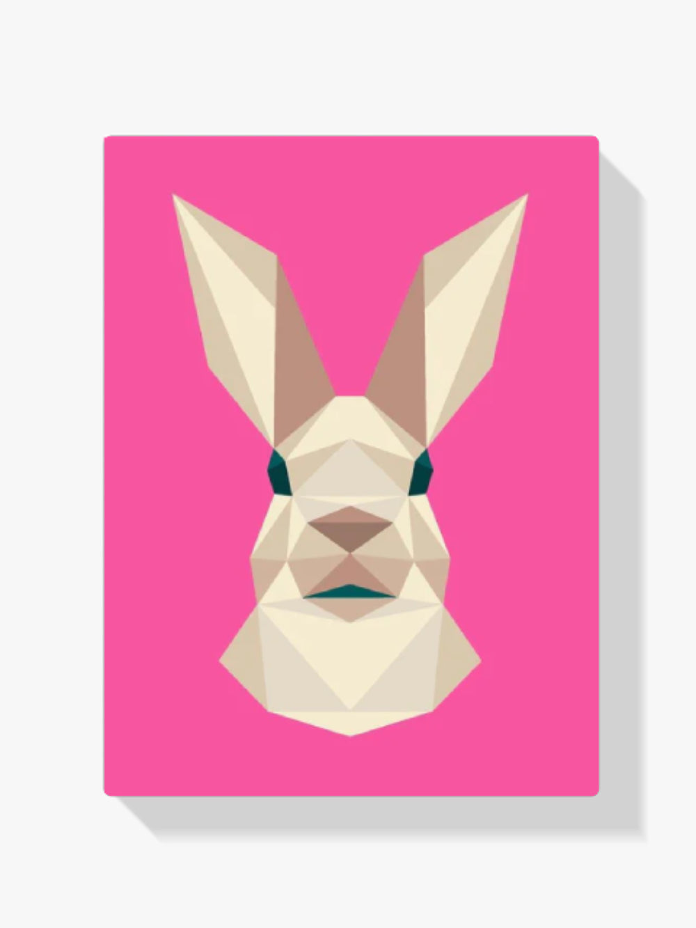 dipingere con i numeri – Polygon testa di coniglio