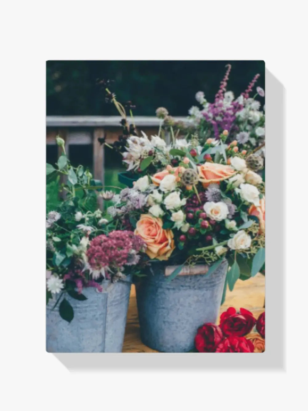dipingere con i numeri – Bello bouquet di fiori in Emmer