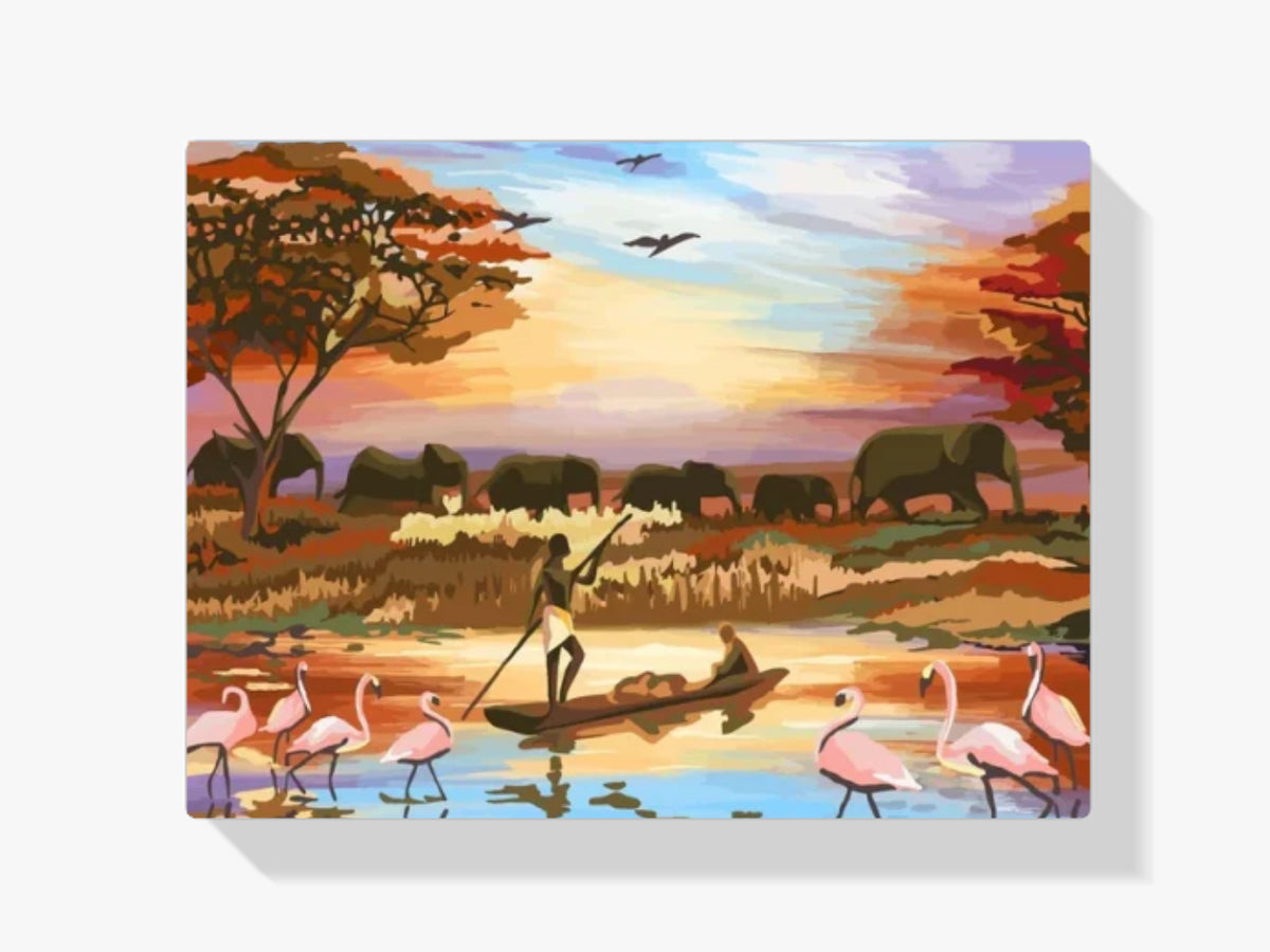 Dipingere con i numeri – Incontro in Africa