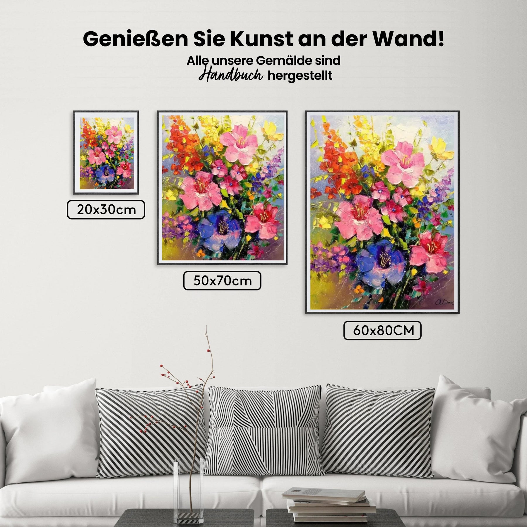 Malen nach Zahlen – Waldblumen