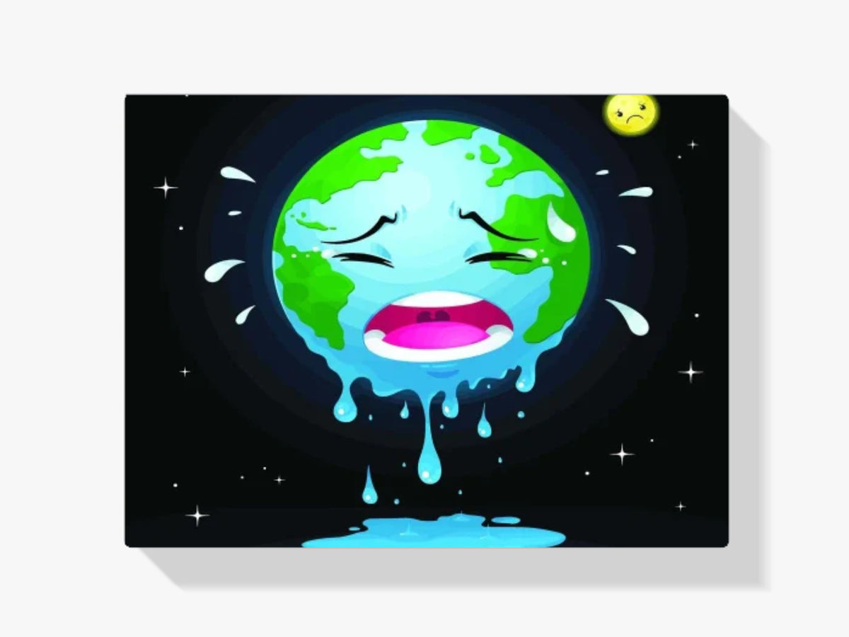 Dipingere con i numeri - Terra piangente