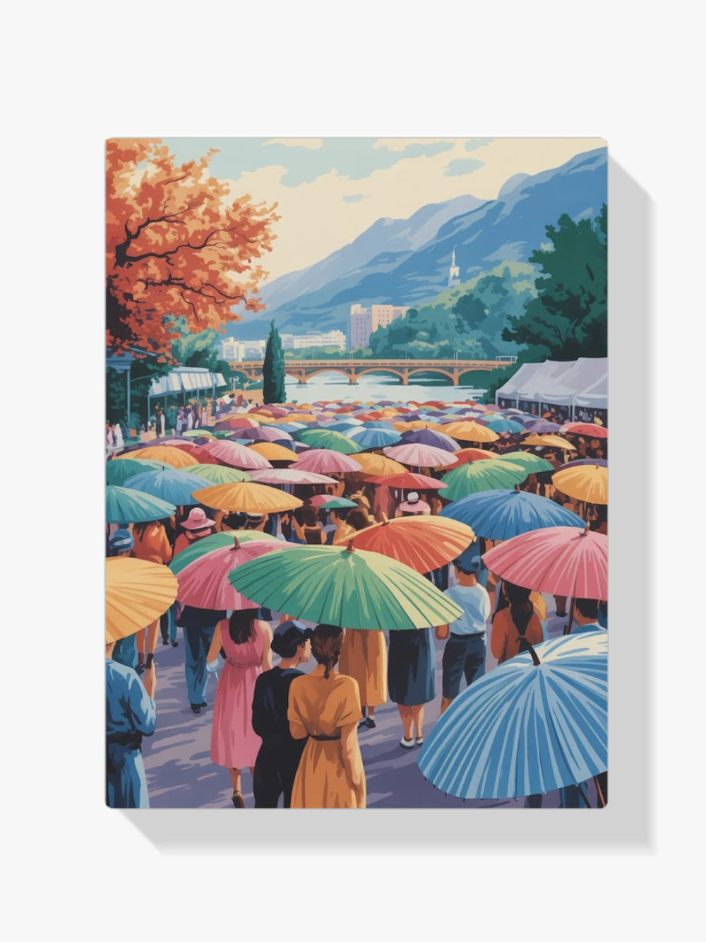 Dipingere con i numeri - Festival degli Ombrelli