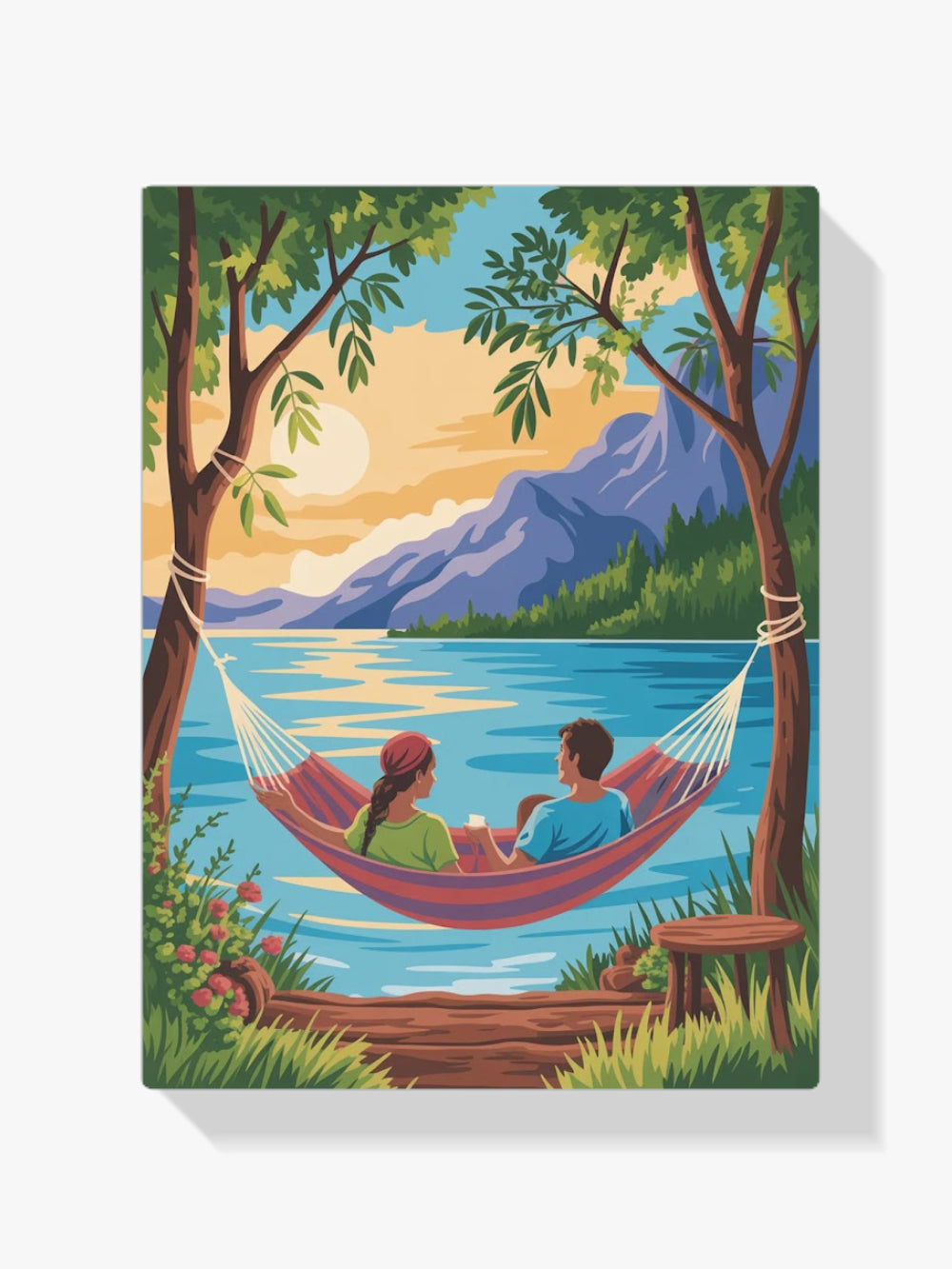 Dipingere con i numeri - Storie delle amache