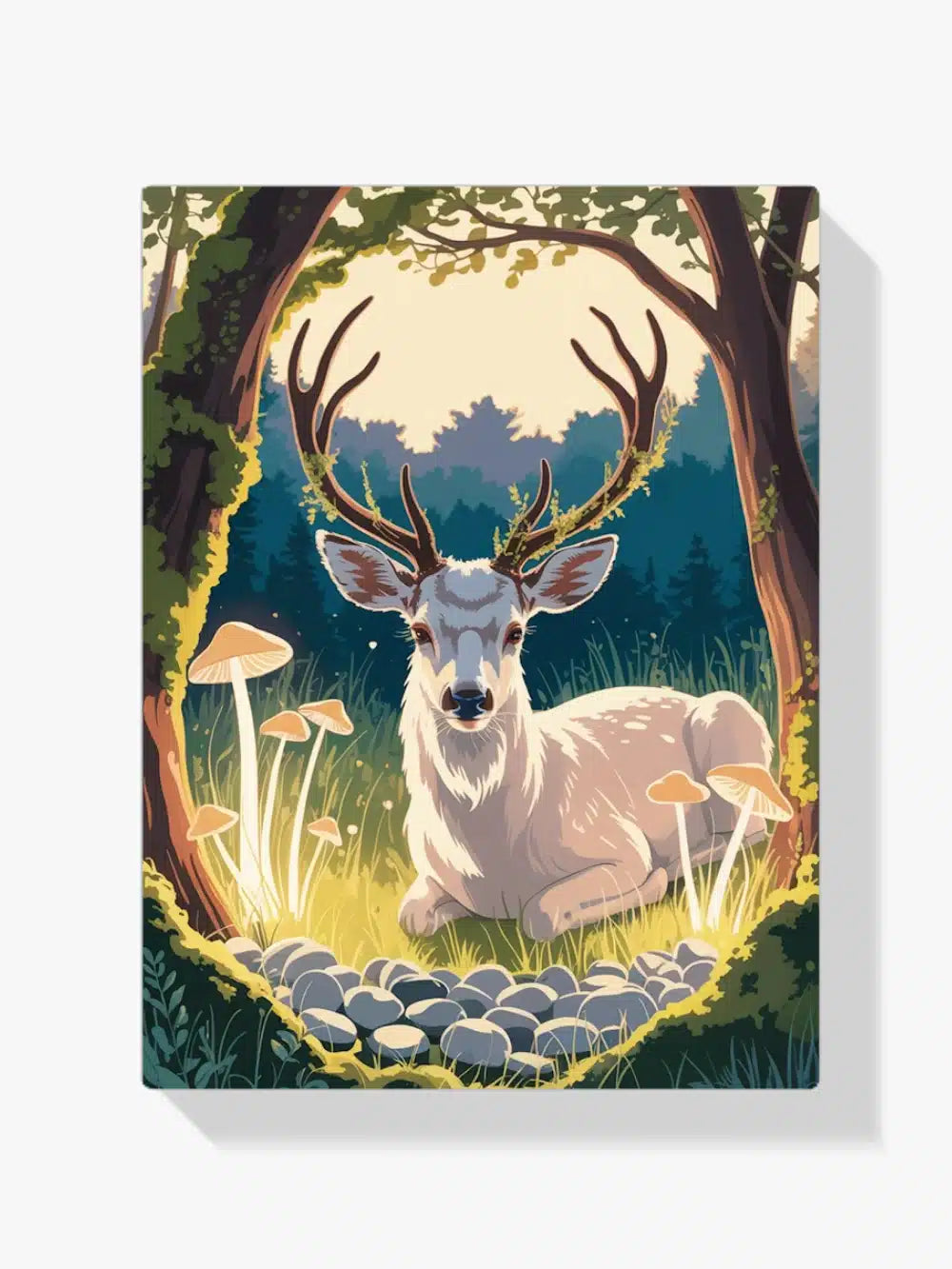 Dipingere con i numeri - Luce del cervo