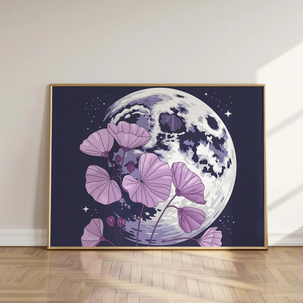 Dipingere con i numeri - Viola di luna