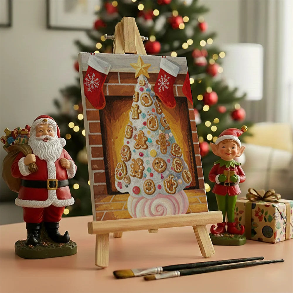 Dipingere con i numeri - 6 Mini Dipinti | Piccolo Boschetto