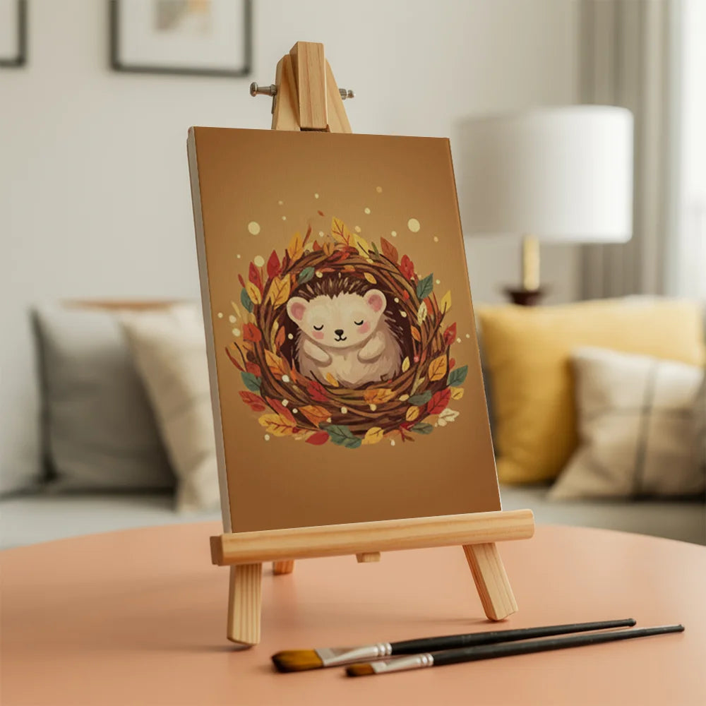 Dipingere con i numeri - 6 Mini Dipinti | Piccolo Boschetto