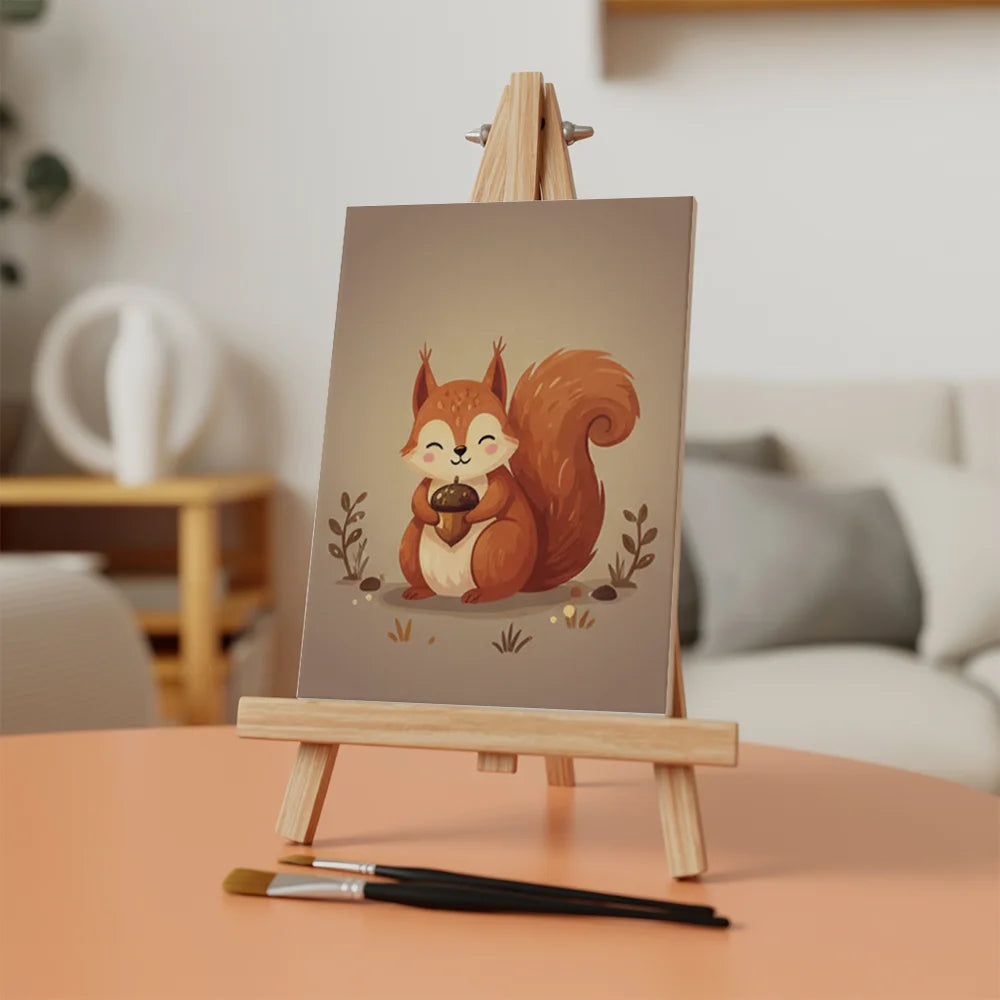 Dipingere con i numeri - 6 Mini Dipinti | Piccolo Boschetto