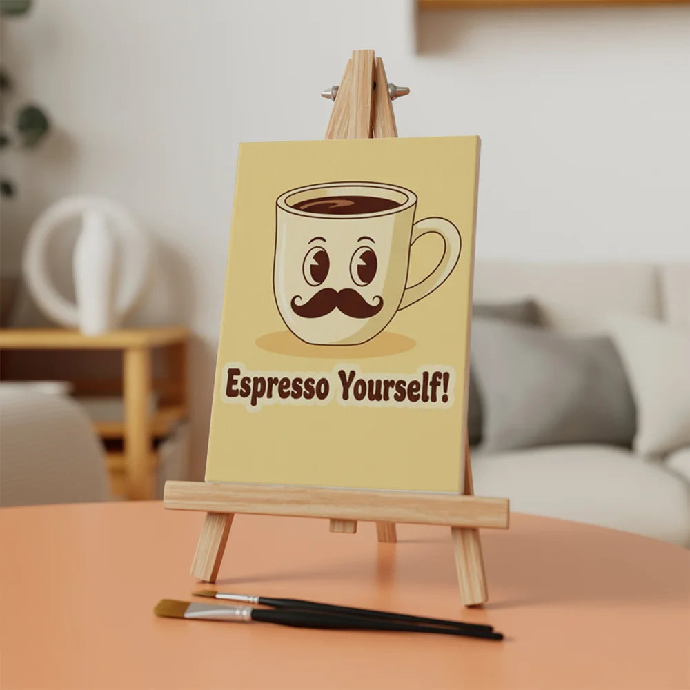 Dipingere con i numeri - 6 Mini Dipinti | Piccolo Boschetto