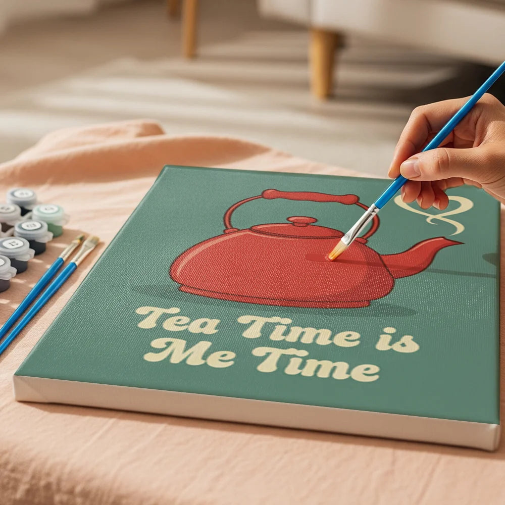 Dipingere con i numeri - 6 Mini Dipinti | Piccolo Boschetto