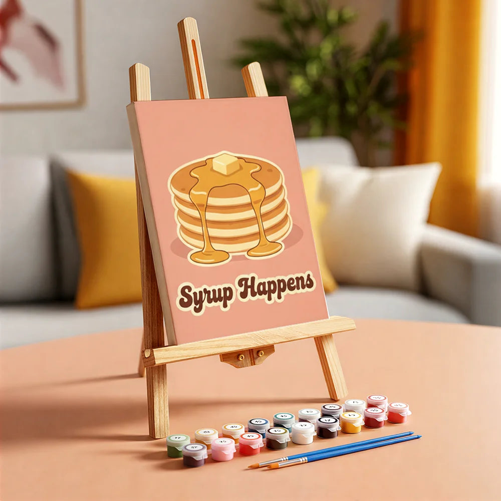 Dipingere con i numeri - 6 Mini Dipinti | Piccolo Boschetto