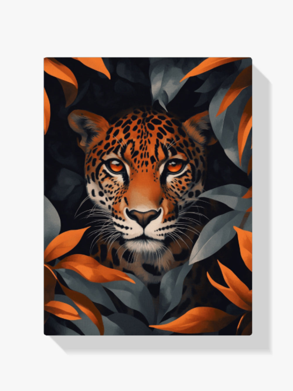 Dipingere con i numeri - Leopardo Cacciatore di Ombre