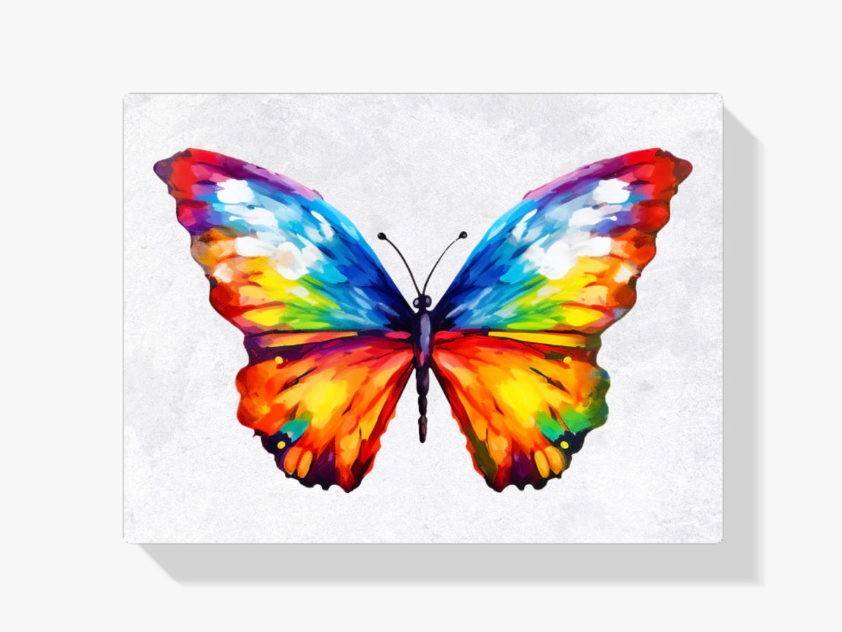 Schmetterling Bunt - Malen nach Zahlen