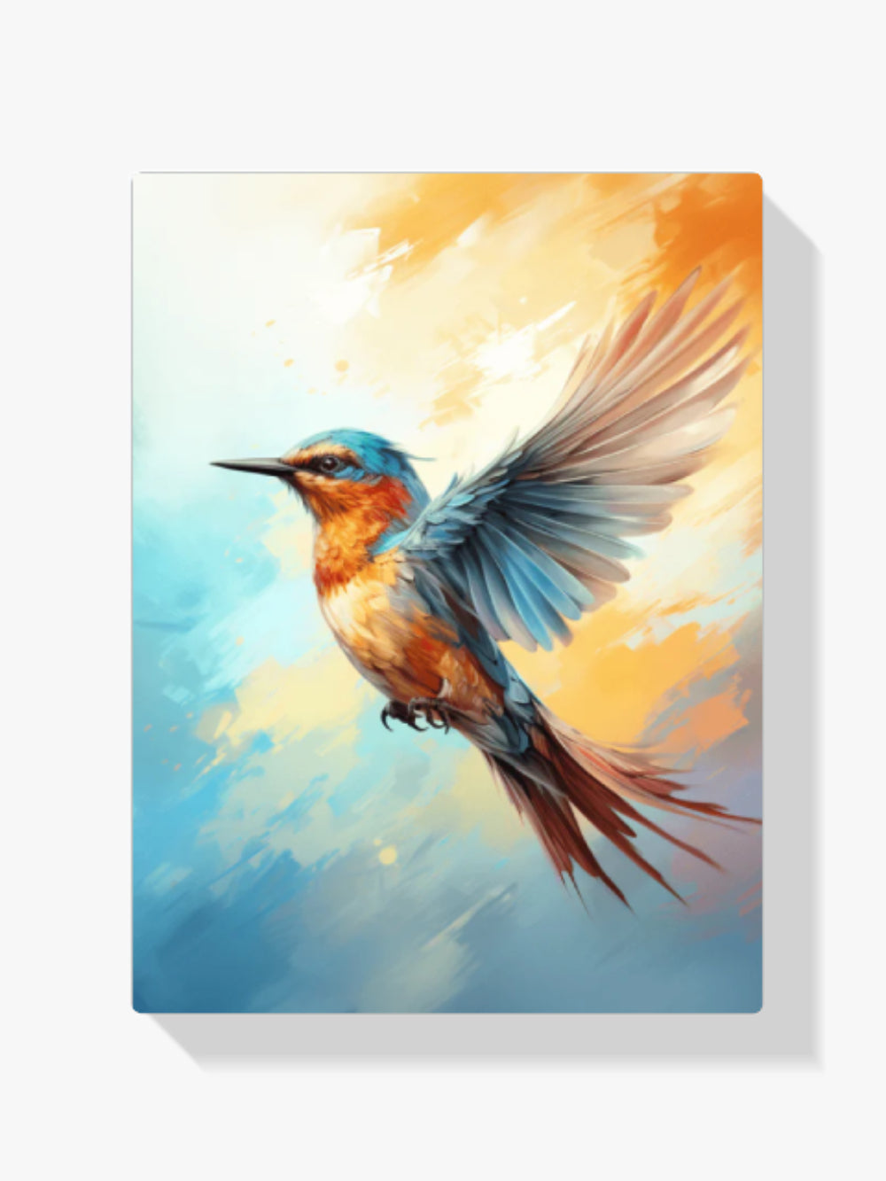 Schöner Vogel - Malen nach Zahlen