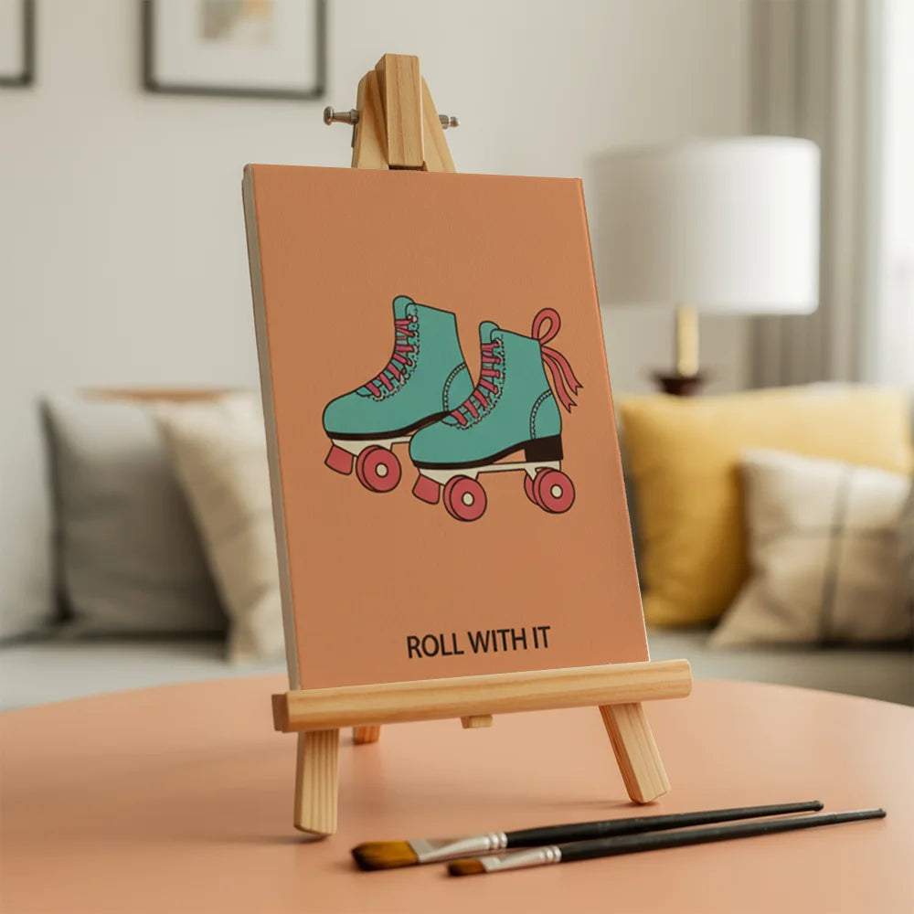 Dipingere con i numeri - 6 Mini Dipinti | Piccolo Boschetto