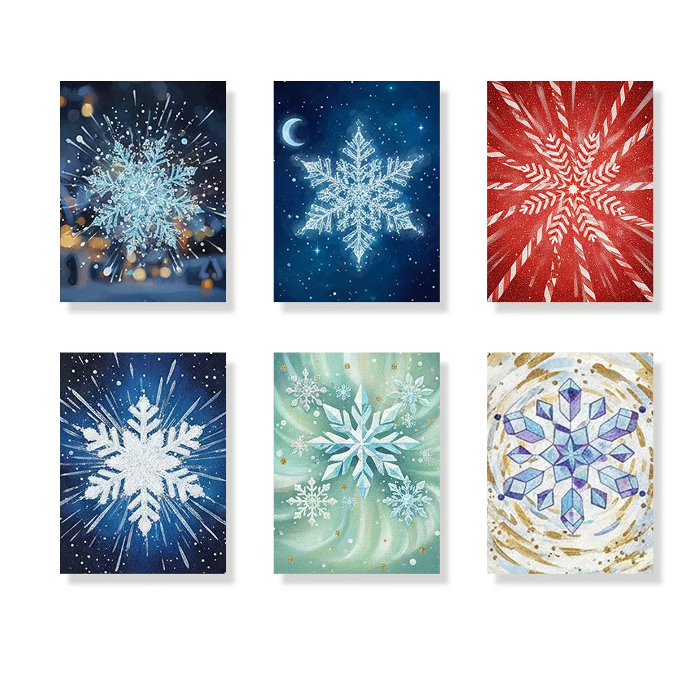 Dipingere con i numeri - 6 Mini Dipinti | Piccolo Boschetto