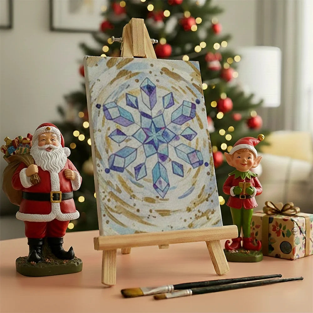 Dipingere con i numeri - 6 Mini Dipinti | Piccolo Boschetto