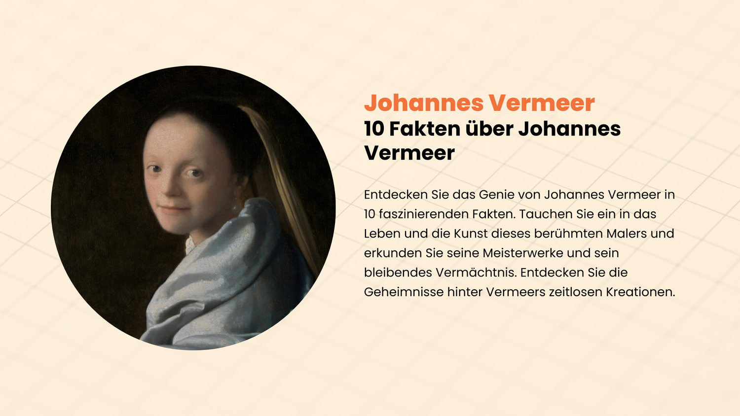 

10 fatti su Johannes Vermeer