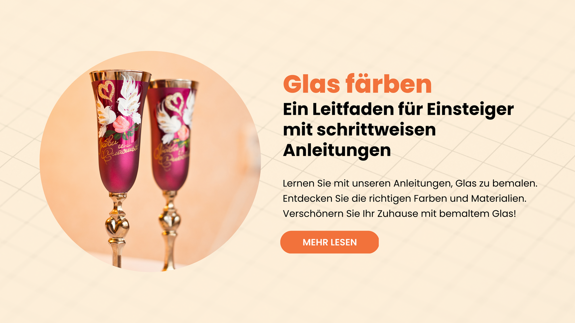 Glasmalerei: Eine Anleitung für Anfänger mit Schritt-für-Schritt-Anweisungen