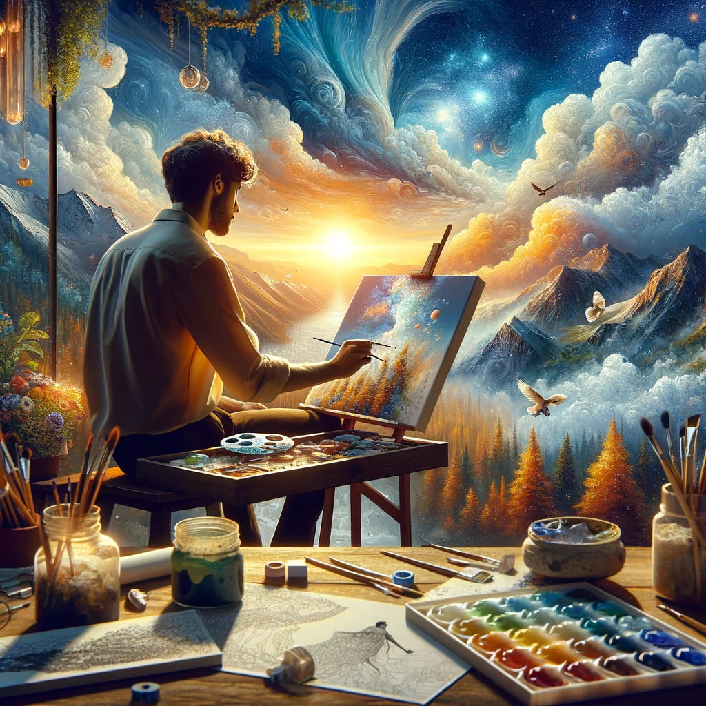 

Che cos'è l'arte - quadri da dipingere con i numeri pittura per principianti