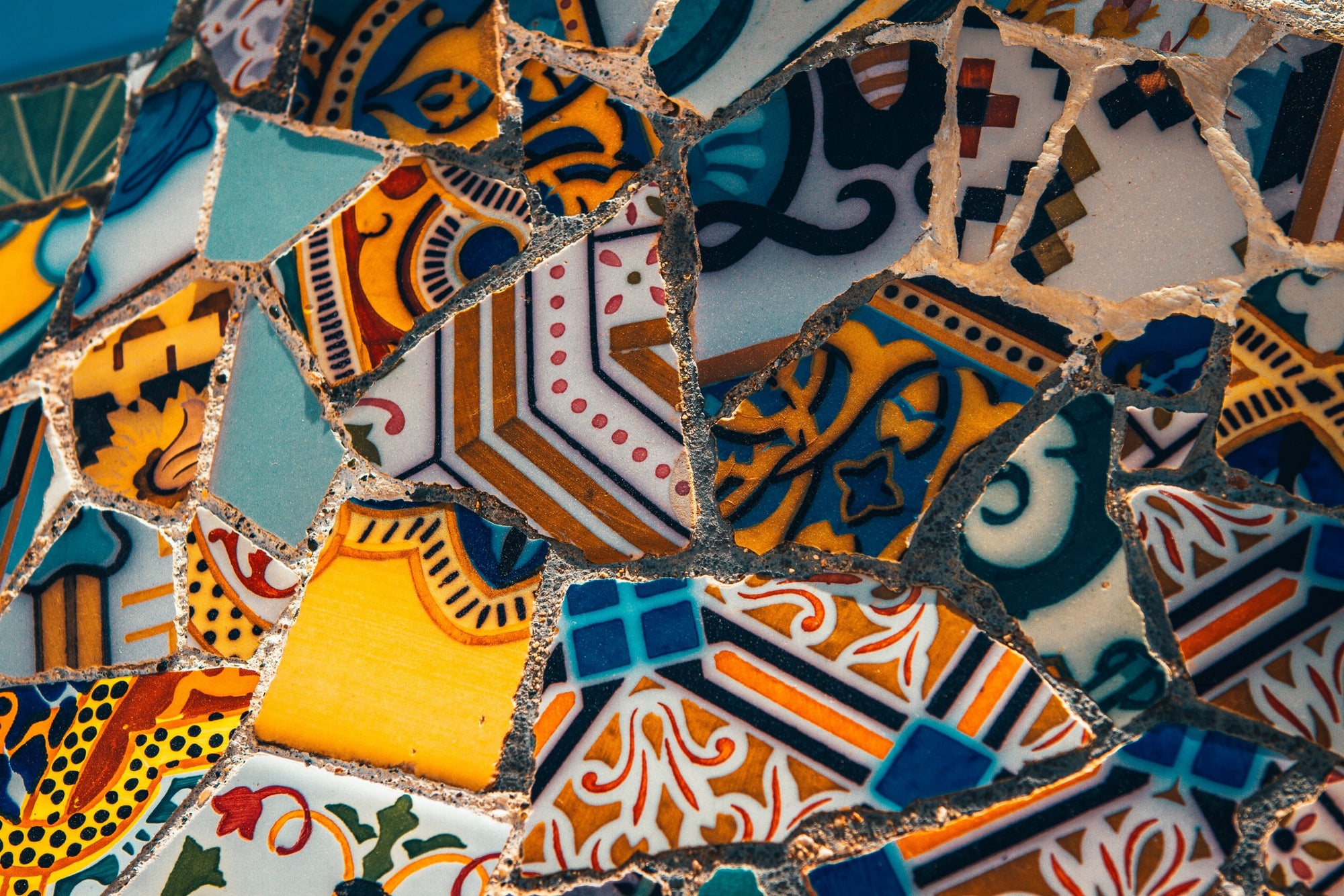Herstellung eines Mosaiks in 5 Schritten