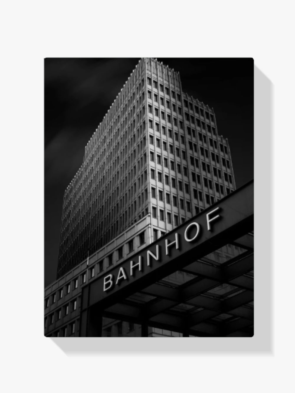 Bahnhof Berlin - Malen nach Zahlen