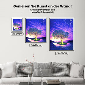 Baum - Malen nach Zahlen