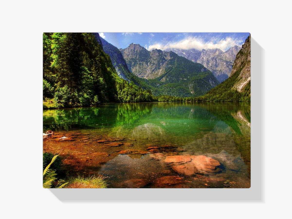 Bayerischer Königssee Berchtesgaden - Malen nach Zahlen