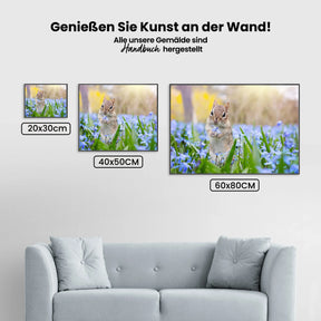 Blüte 1 - Malen nach Zahlen