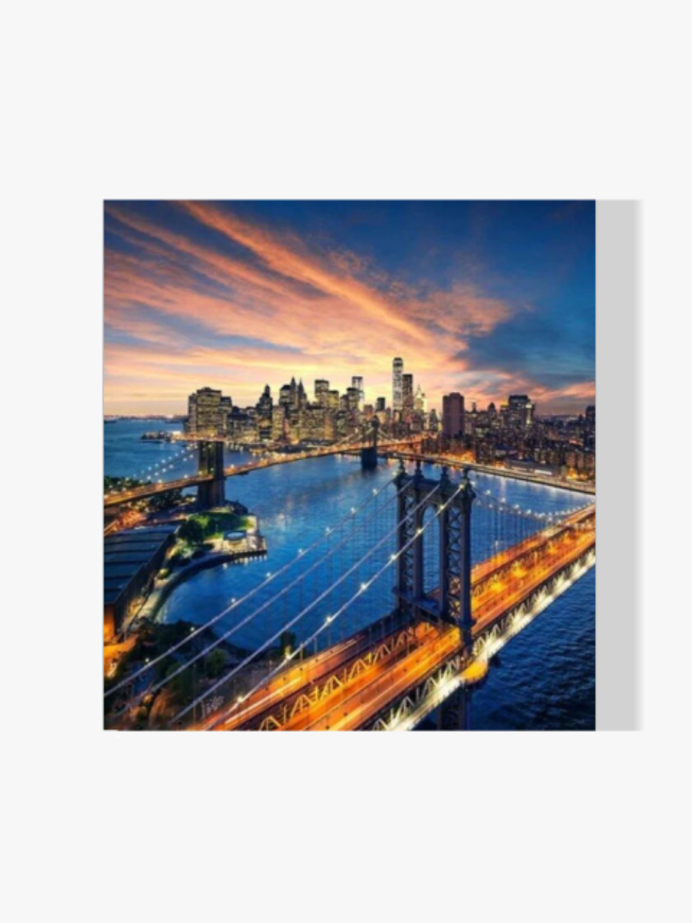 Brücke in New York - Malen nach Zahlen