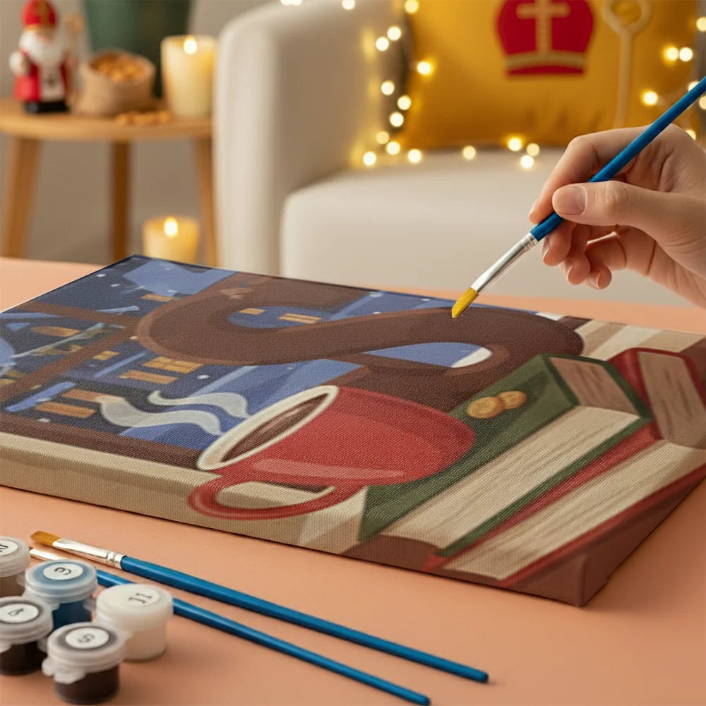 

Dipingere con i numeri - 6 Mini Dipinti | Piccolo Boschetto