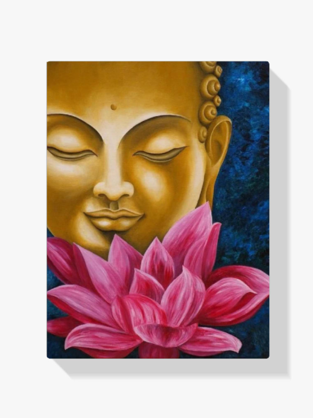 Buddha Rosa Lotusblume - Malen nach Zahlen