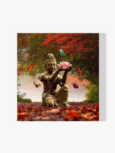 Buddha mit Lotusblume - Malen nach Zahlen
