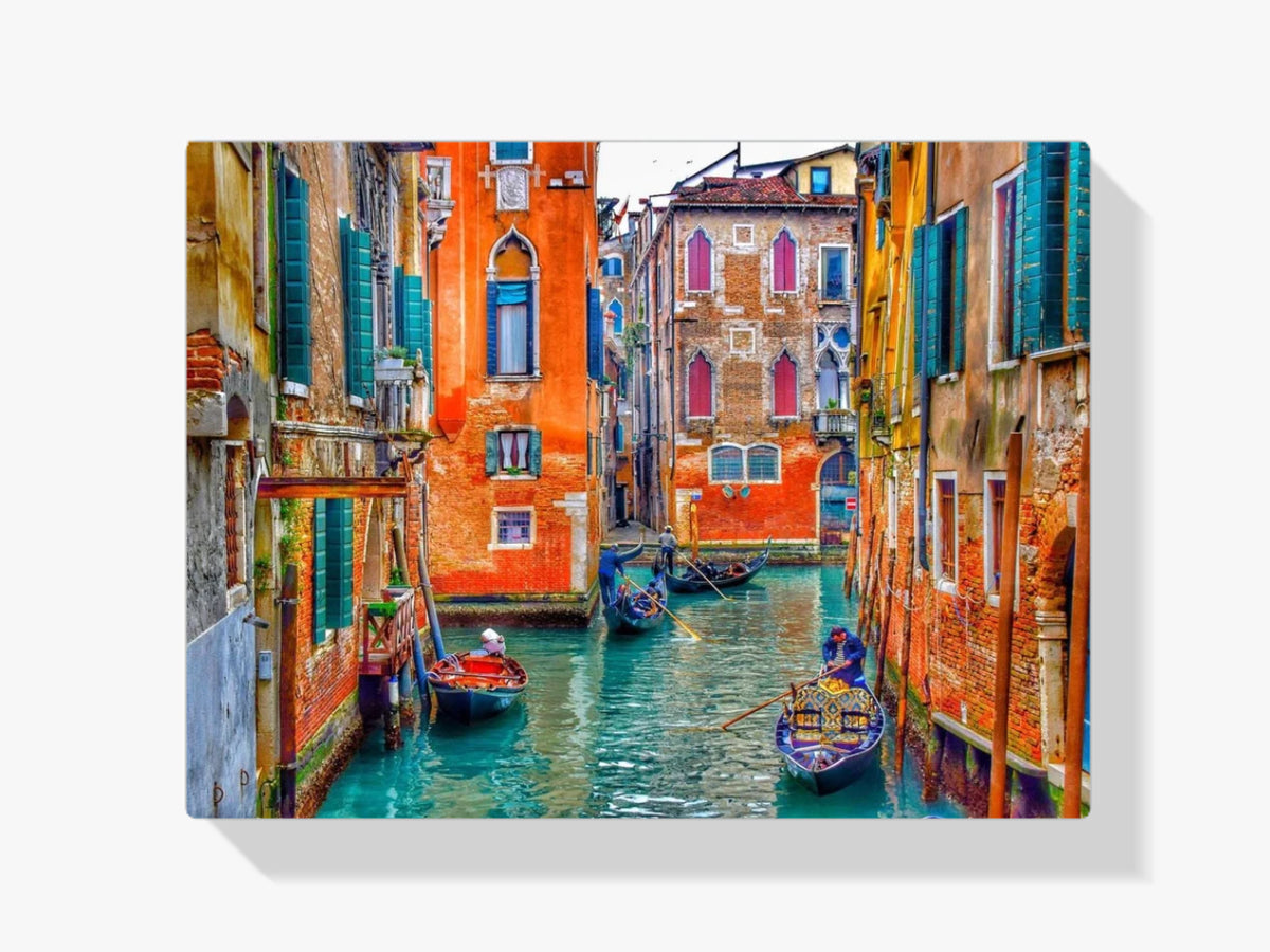 Buntes Venedig - Malen nach Zahlen