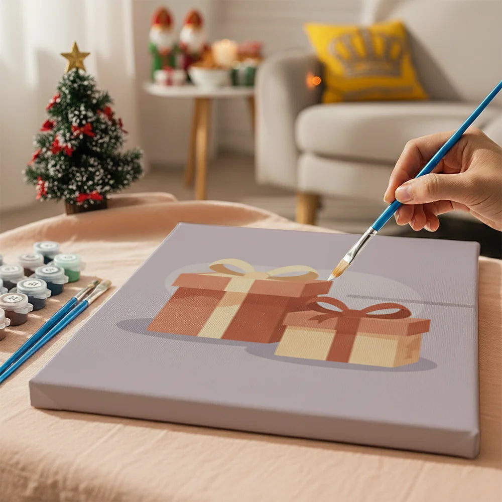 

Dipingere con i numeri - 6 Mini Dipinti | Piccolo Boschetto