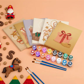 

Dipingere con i numeri - 6 Mini Dipinti | Piccolo Boschetto