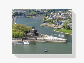 Deutsches Eck, Koblenz - Malen nach Zahlen