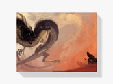 Drache in der Fantasie - Malen nach Zahlen