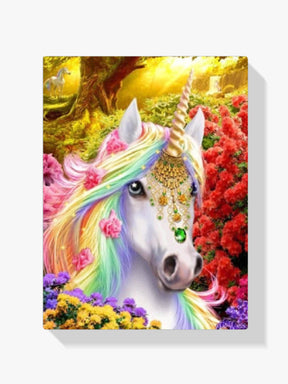 Einhorn - Malen nach Zahlen