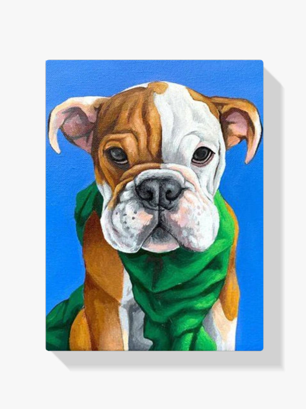 Englische Bulldogge - Malen nach Zahlen